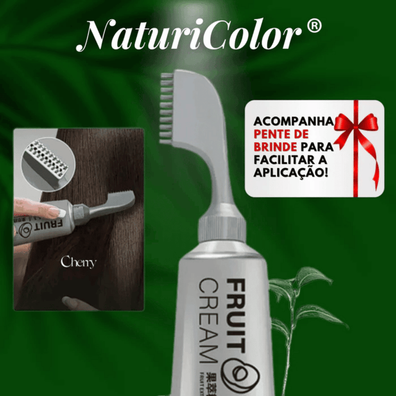 Tinta de Cabelo Vegetal NaturiColor + Brinde - lojavoceconecta.com