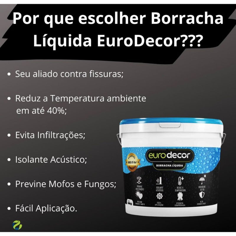 Impermeabilizante Borracha líquida 1kg  - EuroDecor®