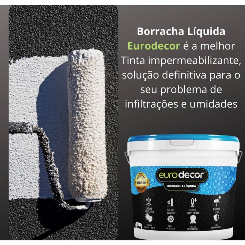 Impermeabilizante Borracha líquida 1kg  - EuroDecor®